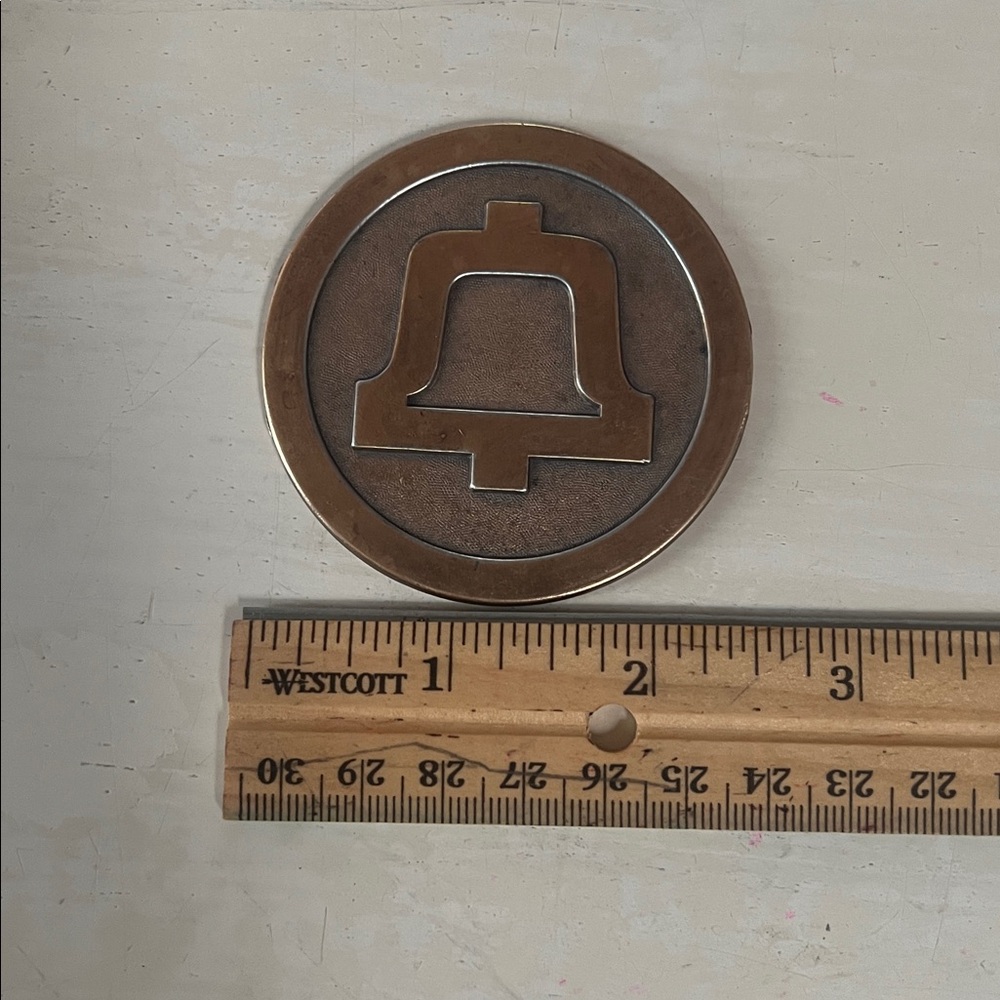 Commemorative Bronze Colored Coin